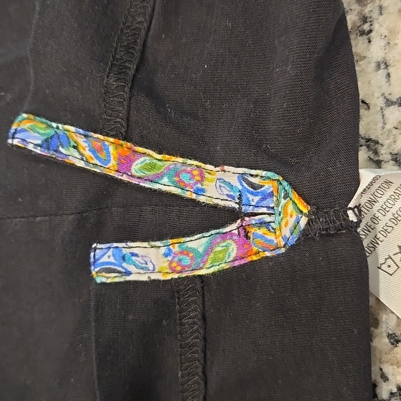 ROBERT GRAHAM BLACK POLO SHIRT WITH PAISLEY ACCENT. CLASSIC FIT SIZE 2XL. - Picture 7 of 11